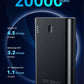 UCharger - Portable Monitor Charger 65W, 20000mAh Power Bank Fast Charging
