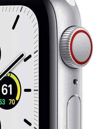 Apple Watch Series 8 GPS + LTE w/ 41MM Silver Aluminum Case & White Sport Band (Pre-Owned)