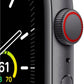 Apple Watch SE 1st Gen (GPS + LTE) 44mm Space Gray Aluminum Case & Black Sport Band (Refurbished) - Techable