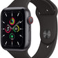Apple Watch SE 1st Gen (GPS + LTE) 44mm Space Gray Aluminum Case & Black Sport Band (Pre-Owned) - Techable
