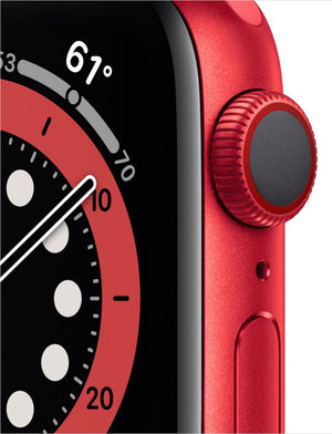 Apple Watch Series 6 (GPS + LTE) 40mm (PRODUCT)RED Aluminum Case & Red Sport Band (Refurbished)