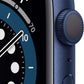 Apple Watch Series 6 GPS w/ 44MM Blue Aluminum Case & Deep Navy Sport Band (Used)