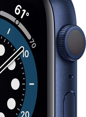 Apple Watch Series 6 GPS w/ 44MM Blue Aluminum Case & Deep Navy Sport Band (Used)