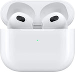 Apple AirPods 3rd Gen In-Ear Wireless Earbuds w/Lightning Charging Case - White (Certified Refurbished) - Techable