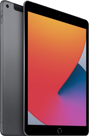 Apple iPad 8 (2020)(10.2) - 128GB, Unlocked All Carriers - Space Gray (Used)