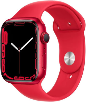 Apple Watch Series 7 (GPS + LTE)  41MM  Red Aluminum Case RED Milanese Loop (Refurbished)