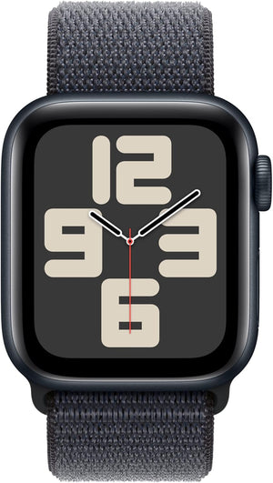 Apple Watch Series SE 2nd Gen (GPS+LTE) 44MM Midnight Aluminum Case Ink Sport Loop (Used)
