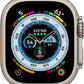 Apple Watch Ultra (GPS + LTE) 49mm Silver Titanium Case & White Ocean Band (Refurbished)