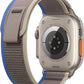 Apple Watch Series Ultra - Titanium Case w/ M/L Blue/Gray Trail Loop, Unlocked, 49mm - Refurbished - Techable