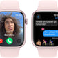 Apple Watch Series 9 (GPS + LTE) 45MM Pink Aluminum Case Light Pink Sport Band (Used)