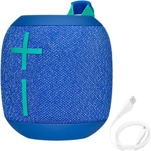 Ultimate Ears WONDERBOOM 2 Portable Wireless Bluetooth Speaker - Bermuda Blue (Refurbished)