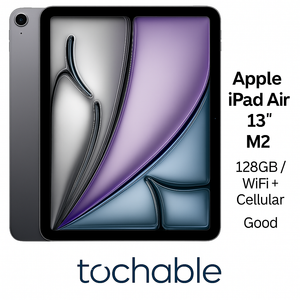 Apple iPad Air 13-inch M2 Wi-Fi Only 128GB Space Gray – Refurbished