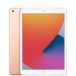 Apple iPad 8th Generation, 10.2-inch, 32GB, WIFI + Unlocked Cellular - Gold (Certified Refurbished) - Techable