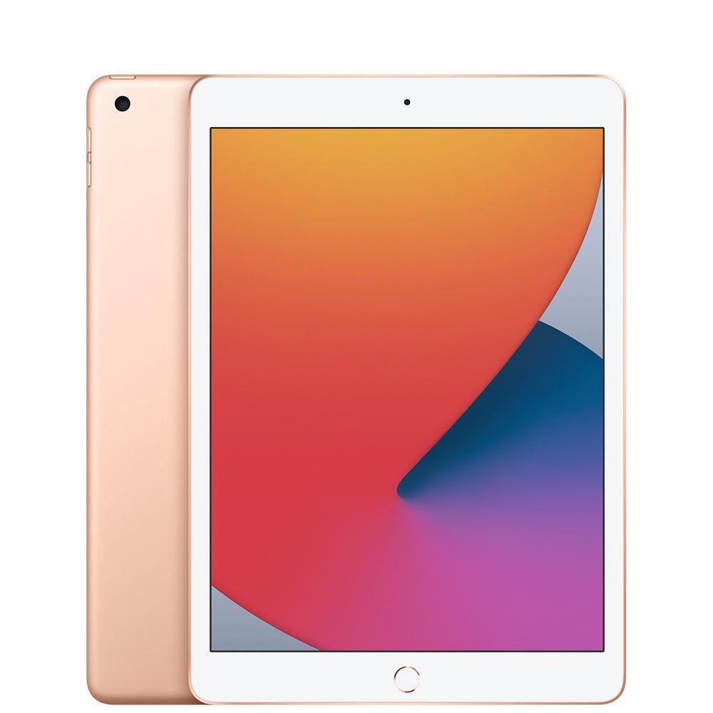 Apple iPad 8th Generation, 10.2-inch, 32GB, WIFI + Unlocked Cellular - Gold (Certified Refurbished) - Techable