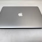 2015 Apple MacBook Pro 15-inch i7 2.5GHz – 16GB RAM 128GB SSD AMD Radeon R9 M370X Silver (FOR PARTS ONLY)