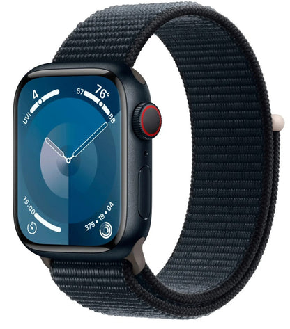 Apple Watch Series 9 (GPS) 41MM Midnight Aluminum Case Midnight Sport Loop (Used)