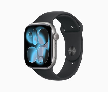 Apple Watch Series 11 (GPS + LTE) 42MM Space Gray Aluminum Case Black Sport Band (Pre-Owned)