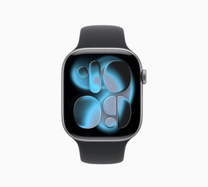 Apple Watch Series 11 (GPS + LTE) 42MM Space Gray Aluminum Case Black Sport Band (Pre-Owned)