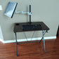 SW32L 32" Small Computer Desk for small spaces w/headphone backpack hook