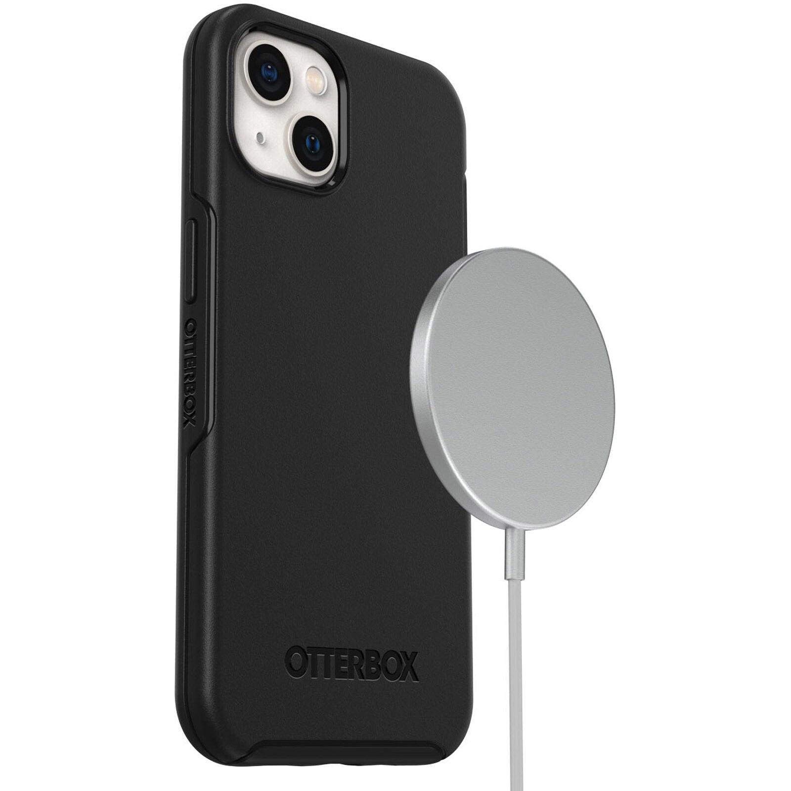 OtterBox SYMMETRY SERIES+ Case w/MagSafe for Apple iPhone 13 - Black (New) - Techable