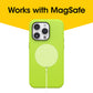 OtterBox SYMMETRY SERIES+ case w/MagSafe for Apple iPhone 14 Pro - Lime All Yours (77-89055)(New)
