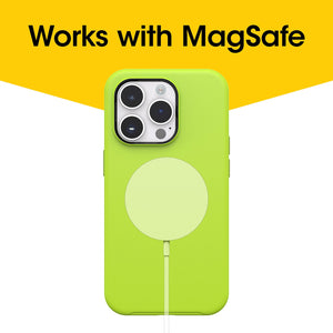 OtterBox SYMMETRY SERIES+ case w/MagSafe for Apple iPhone 14 Pro - Lime All Yours (77-89055)(New)