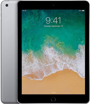 Apple iPad 6 (2018)(9.7) - 128GB, Unlocked All Carriers - Space Gray (Used)