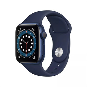 Apple Watch Series 6 (GPS + LTE) 40mm Blue Aluminum Case & Deep Navy Sport Band (Used)