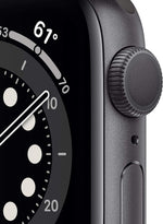 Apple Watch Series 6 (GPS + LTE) 40mm Space Gray Aluminum Case & Black Sport Band (Used) - Techable