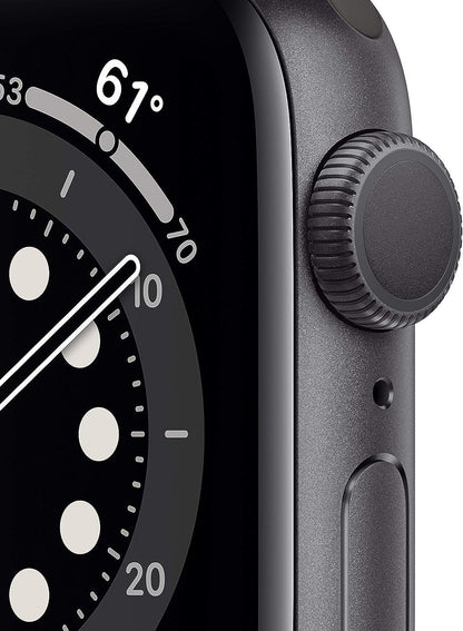 Apple Watch Series 6 (GPS + LTE) 40mm Space Gray Aluminum Case & Black Sport Band (Used) - Techable