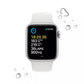 Apple Watch Series 6 (GPS + LTE) 44mm Silver Aluminum Case & White Sport Band (Used) - Techable