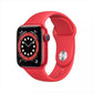 Apple Watch Series 6 (GPS + LTE) 40mm (PRODUCT)RED Aluminum Case & Red Sport Band (Used) - Techable