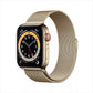 Apple Watch Series 6 (GPS + LTE) 40mm Gold Stainless Steel Case & Gold Milanese Loop (Used) - Techable