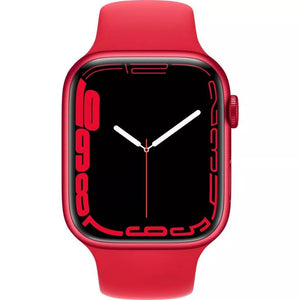 Apple Watch Series 7 (GPS + LTE) 41mm (PRODUCT)RED Aluminum Case & Red Sport Band (Used)