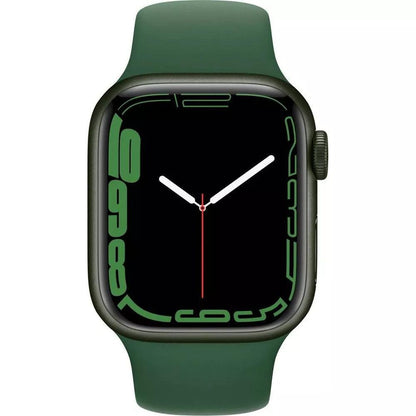 Apple Watch Series 7 (GPS + LTE) 41mm Green Aluminum Case & Clover Sport Band (Used) - Techable