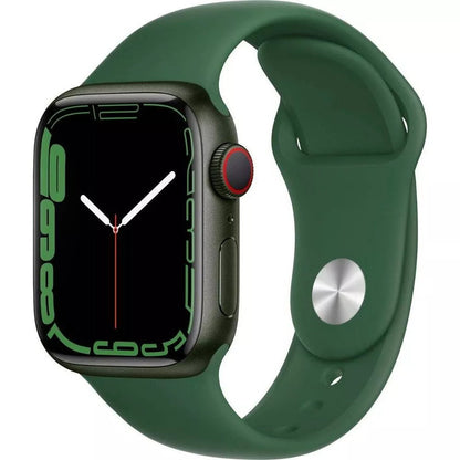 Apple Watch Series 7 (GPS + LTE) 45mm Green Aluminum Case & Clover Sport Band (Used)