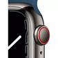 Apple Watch Series 7 (GPS + LTE) 45mm Graphite Stainless Steel Case & Abyss Blue Sport Band (Used)