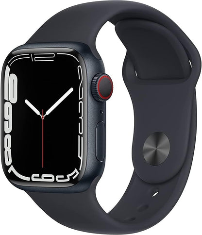 Apple Watch Series 7 GPS + LTE w/ 45MM Midnight Aluminum Case & Black Sport Band (Used)