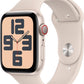 Apple Watch Series SE 2nd Gen (GPS + LTE) 44MMAluminum Case Starlight Sport Band (Used) - Techable