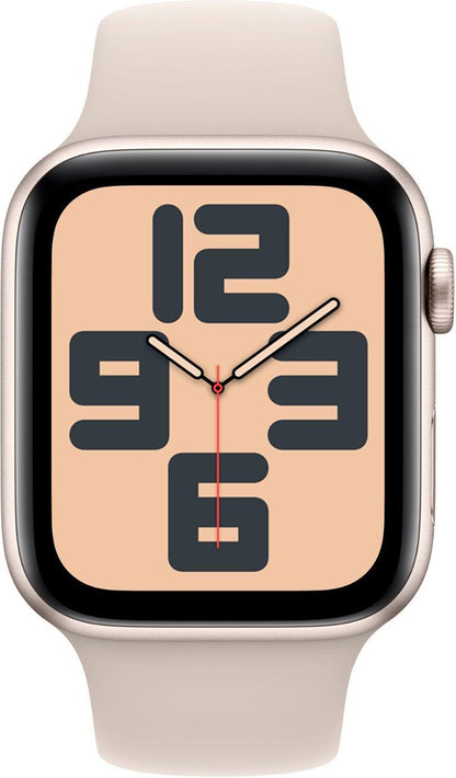Apple Watch Series SE 2nd Gen (GPS + LTE) 44MMAluminum Case Starlight Sport Band (Used) - Techable