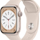 Apple Watch Series 8 (GPS+LTE) 41MM Starlight Aluminum Case Starlight Sport Band (Used) - Techable
