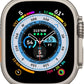 Apple Watch Ultra (GPS + LTE) 49mm Silver Titanium Case & White Ocean Band (Used)
