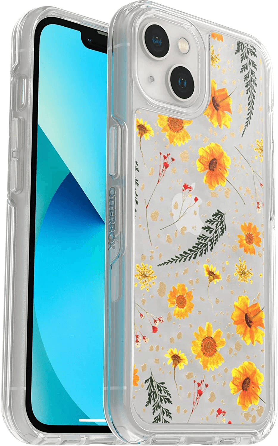 OtterBox SYMMETRY SERIES Case for Apple iPhone 13 - Impressive Floral (Certified Refurbished) - Techable