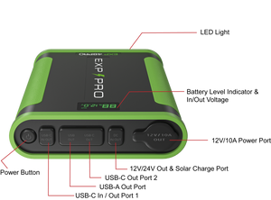 EXP48PRO APEX Battery (CPAP DC Cord Included)