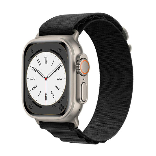 Nylon Alpine Loop Watch Band Strap For Apple Watch Ultra 8/7/6/SE/5/4 44/45/49mm - Techable