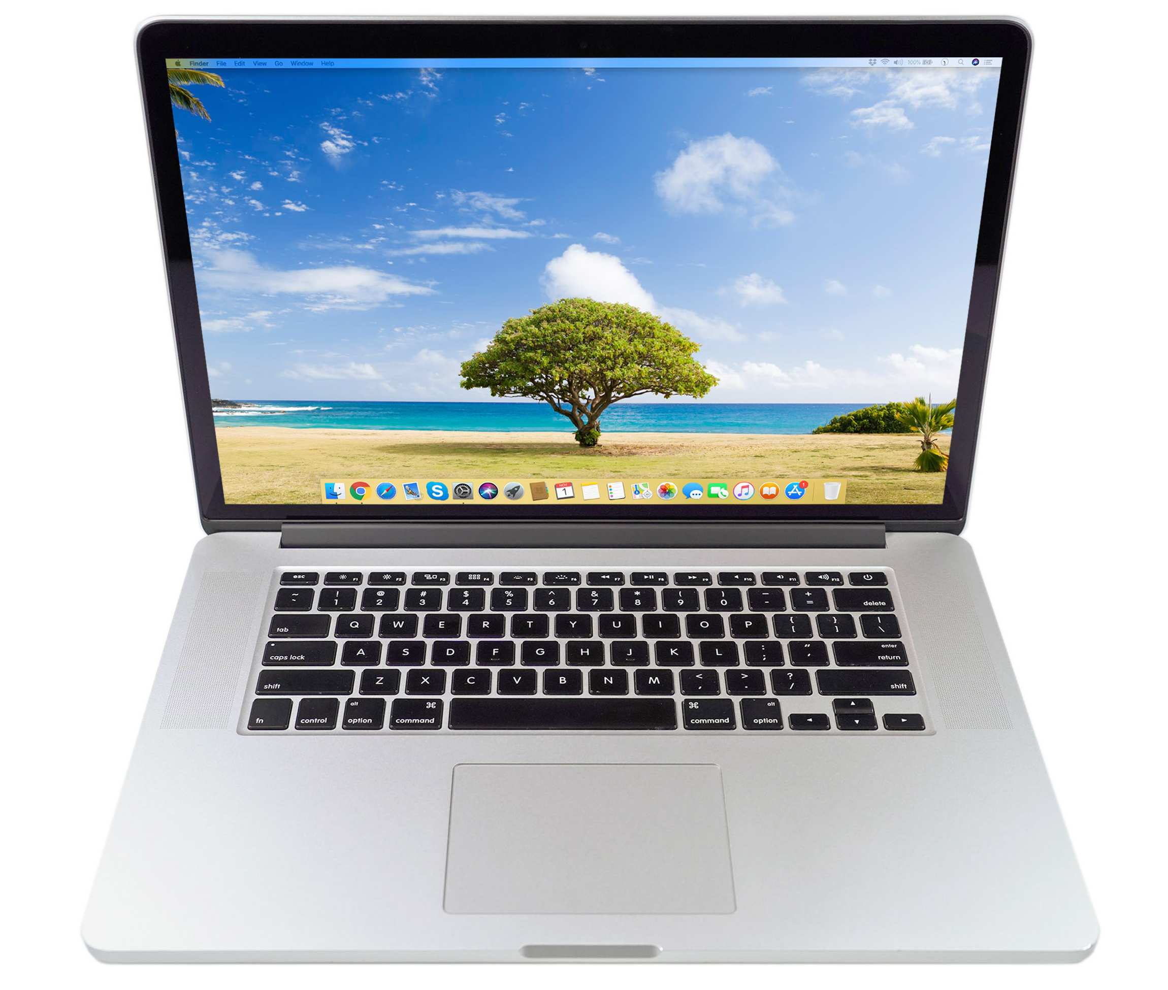 Apple MacBook Pro (15-inch Mid 2012) 2.7 GHz I7-3820QM 8GB RAM 512GB SSD  (Silver)