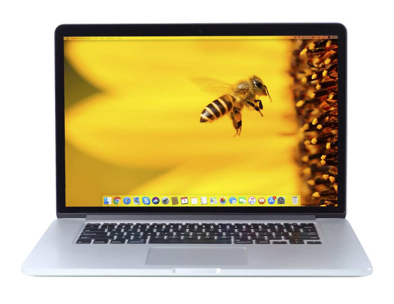 Apple MacBook Pro (15-inch Late 2013) 2.0 GHz I7-4750HQ 8GB 256GB SSD (Silver)
