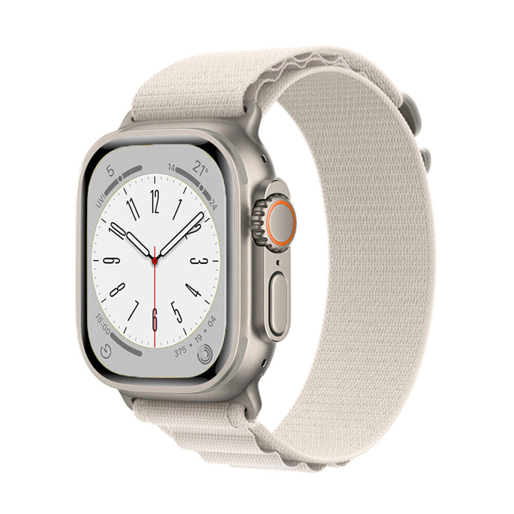 Nylon Alpine Loop Watch Band Strap For Apple Watch Ultra 8/7/6/SE/5/4 44/45/49mm
