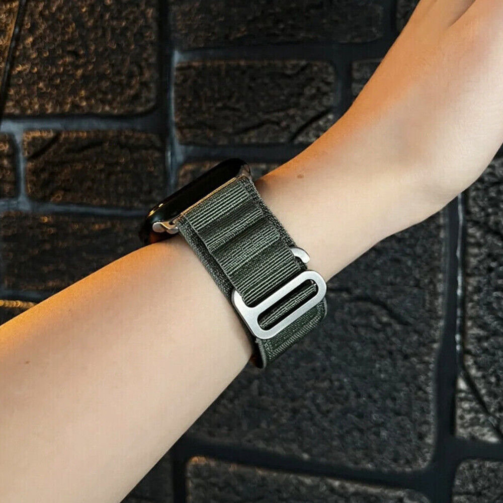 Nylon Alpine Loop Watch Band Strap For Apple Watch Ultra 8/7/6/SE/5/4