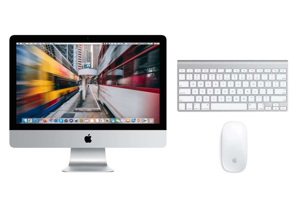 Apple iMac 4K 21.5-inch (Mid 2017) 3.4GHz i5 1TB SSD Fusion Drive 32GB RAM All-In-One Desktop
